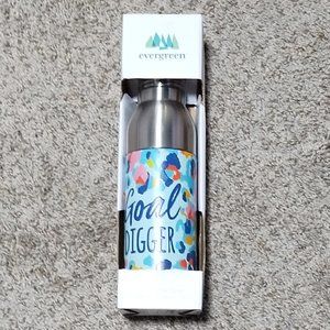 Brand NIB Evergreen Goal Digger 2 in 1 Cup/Bottle Goblet $29.99.